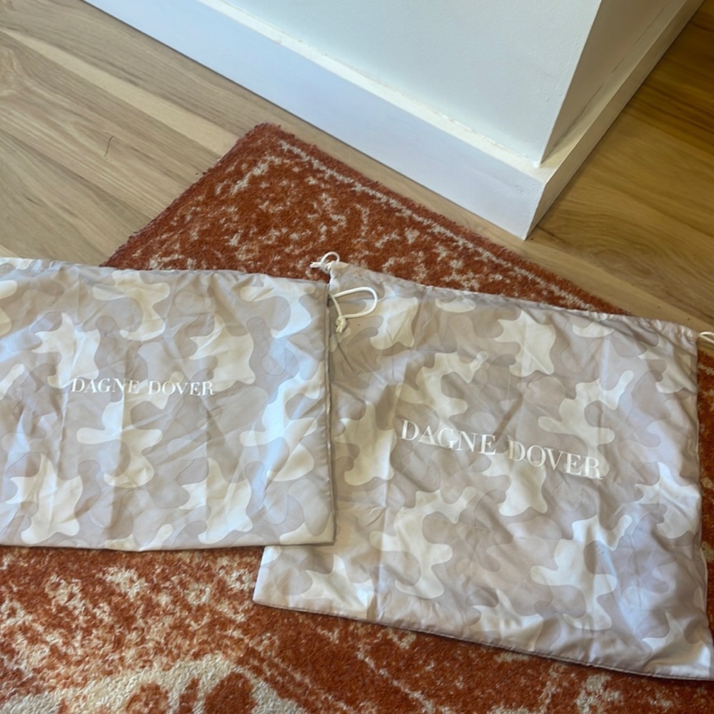 lot of 2 dagne dover dust bags